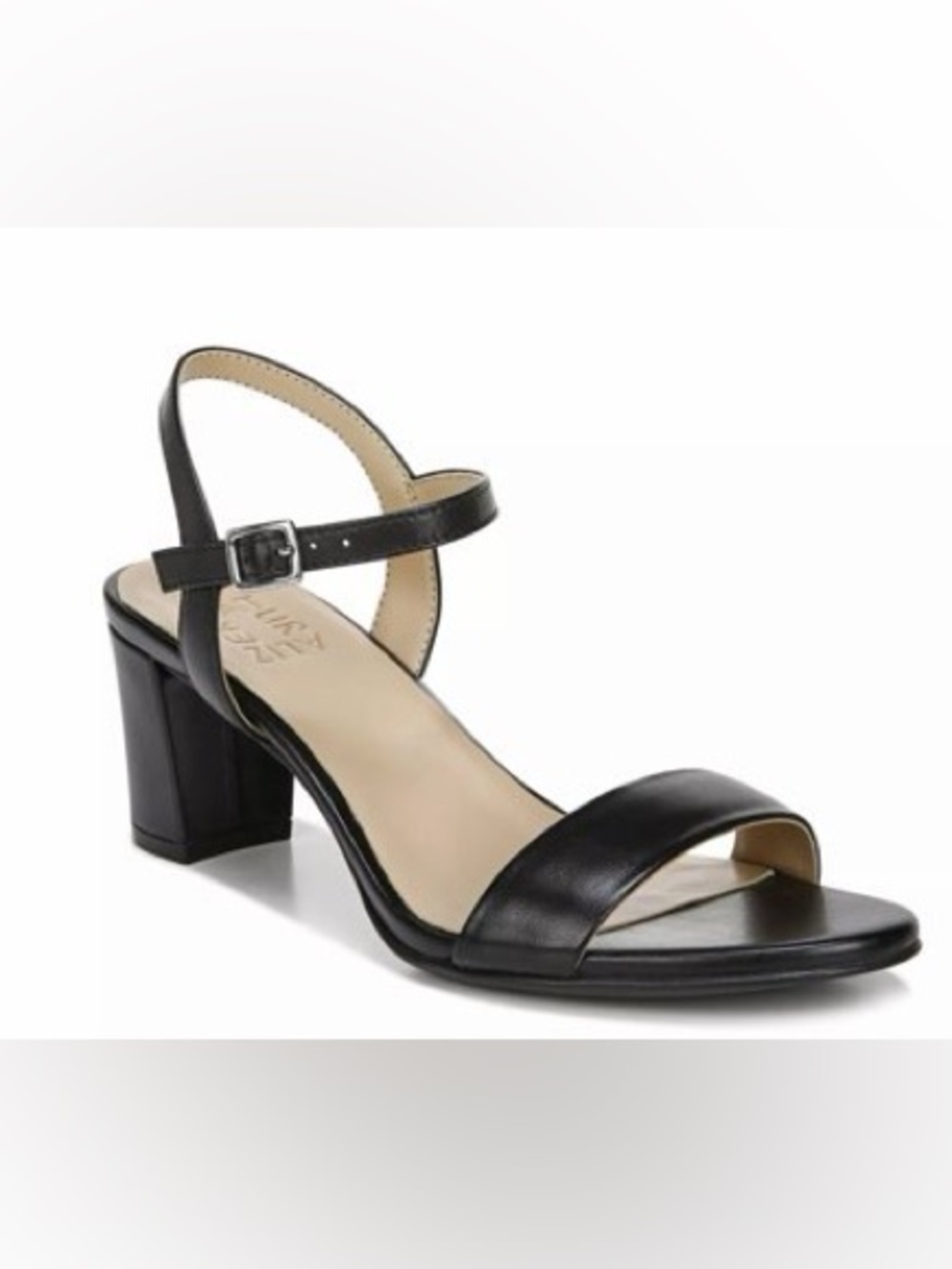 Naturalizer Bristol Sandal Heeled Black Womens 9.5
